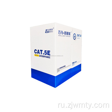 Ethernet UTP CAT5 24AWG Медный CCA Lan